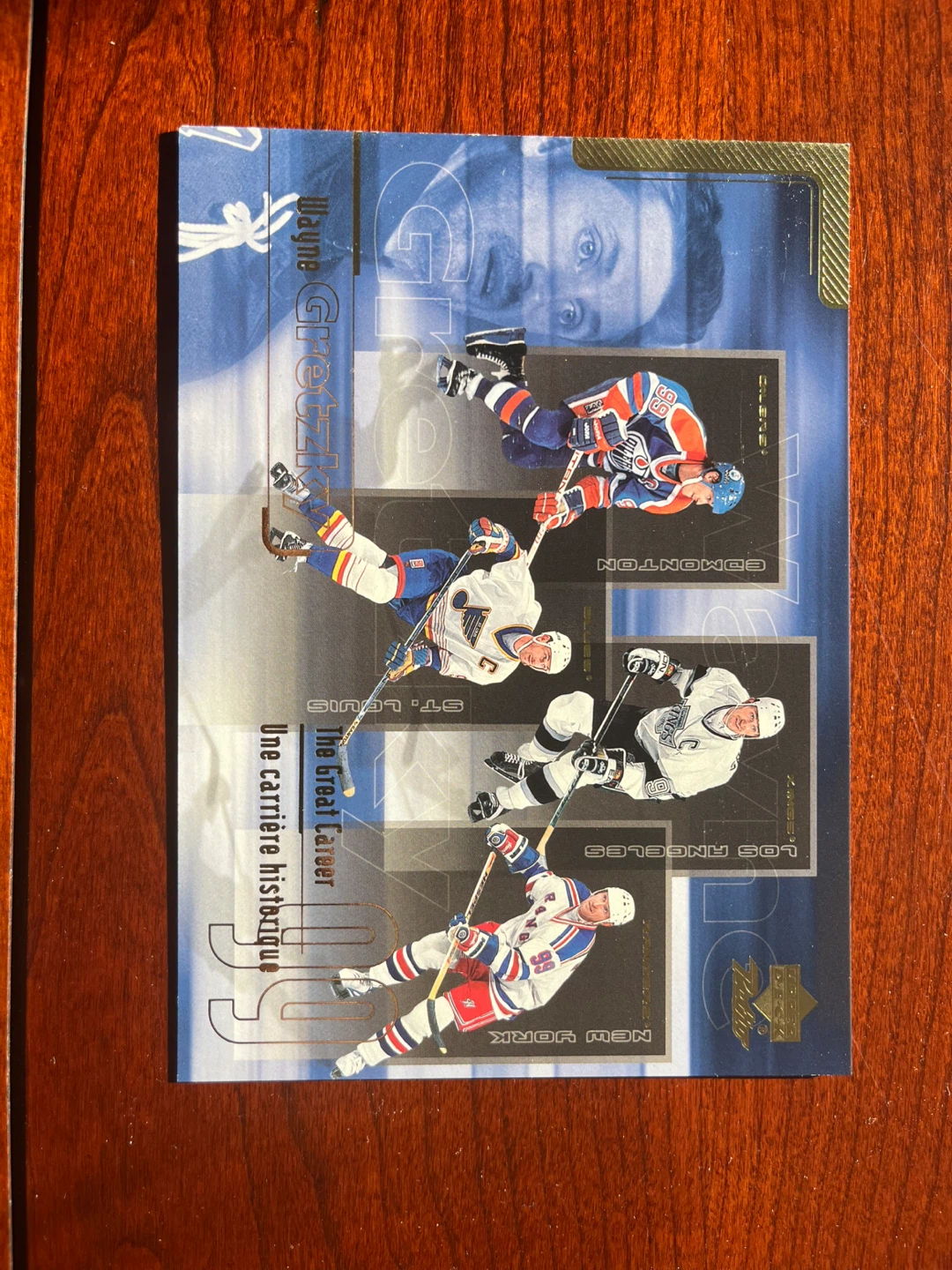 1999 UPPER DECK McDONALD'S WAYNE GRETZKY THE GREAT CAREER