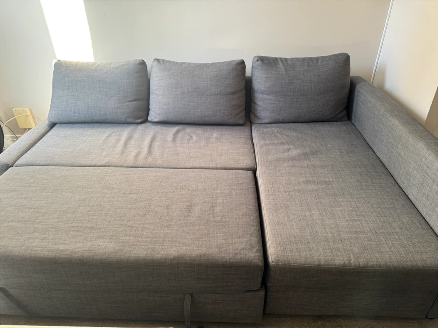 Grey Sectional Sofa with Storage - photo 4