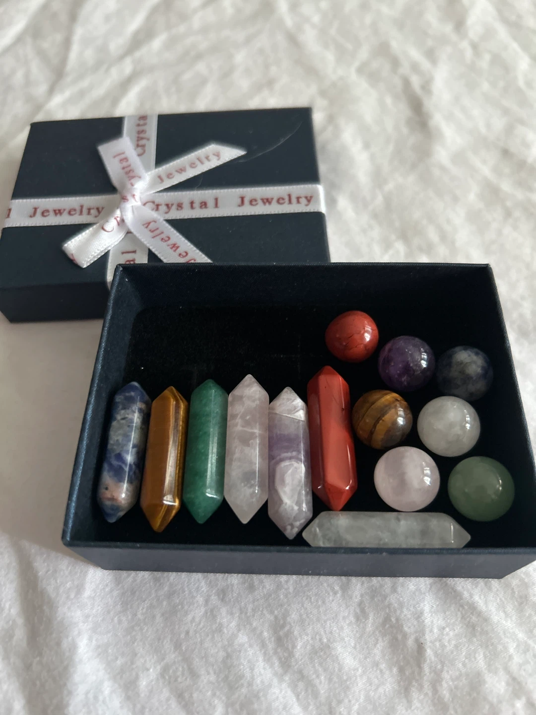 Crystal Jewelry Set with Gift Box