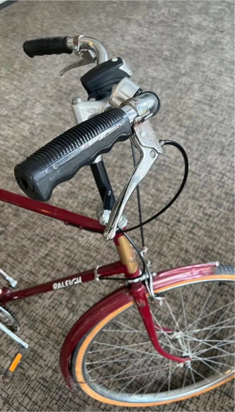 Raleigh Red Cruiser Bicycle - photo 4
