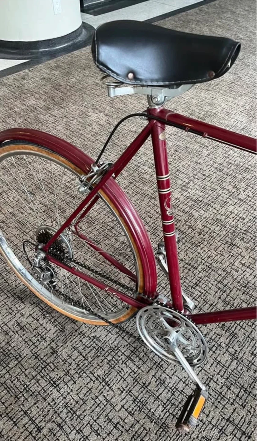 Raleigh Red Cruiser Bicycle - photo 2