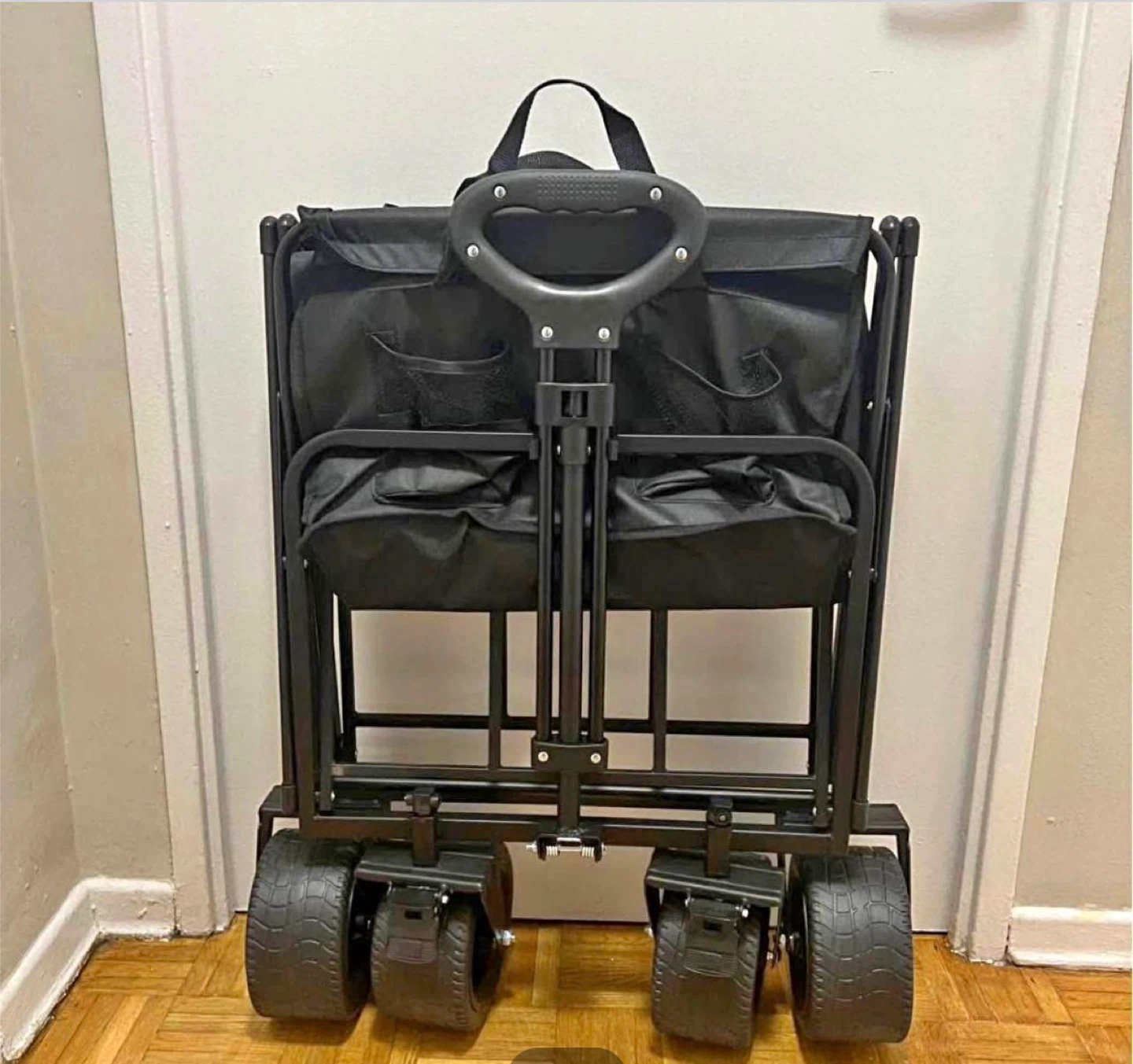 Black Folding Wagon