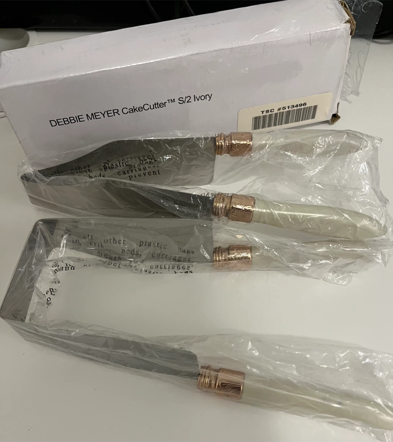 Debbie Meyer CakeCutter S/2 Ivory Cake Server Set - photo 2