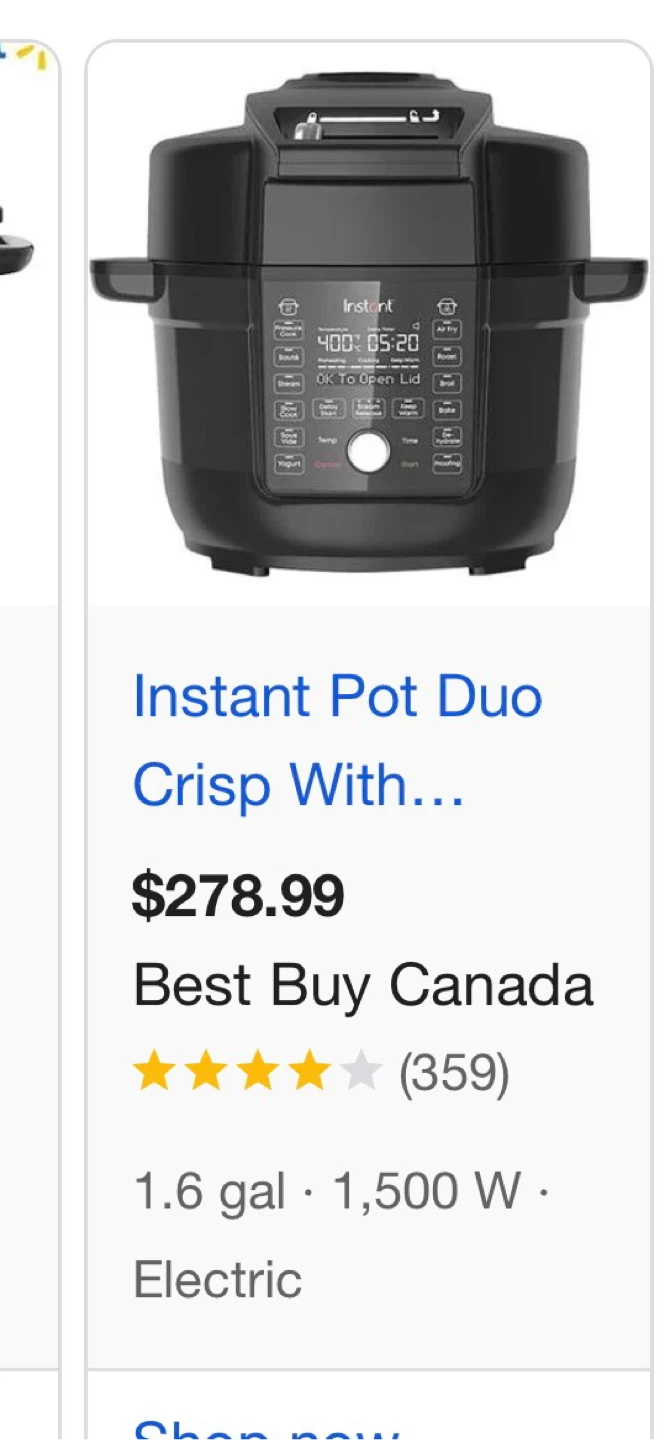 Instant Pot Duo Crisp with Ultimate Lid 6.5 Quart - photo 4
