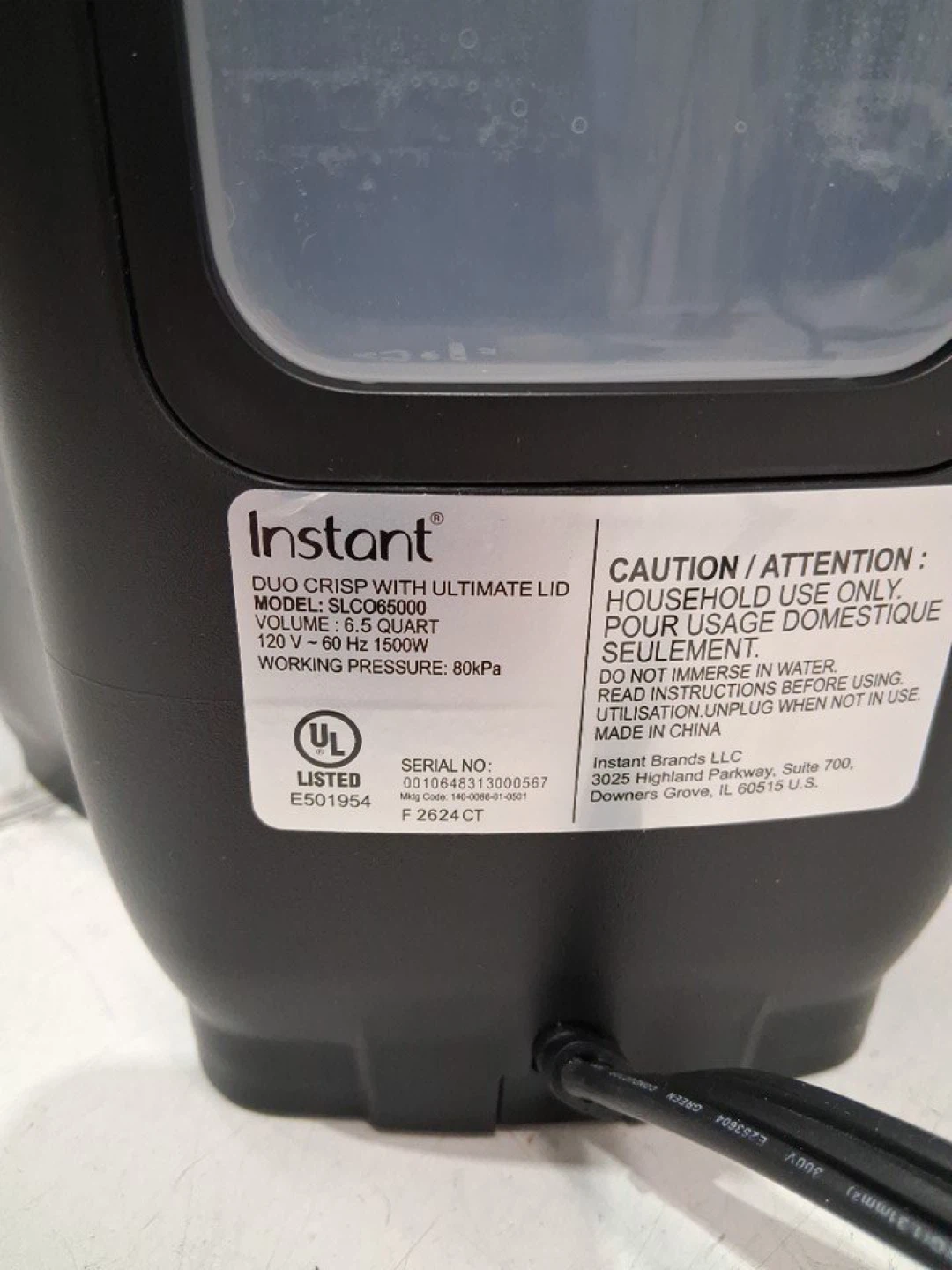 Instant Pot Duo Crisp with Ultimate Lid 6.5 Quart - photo 3