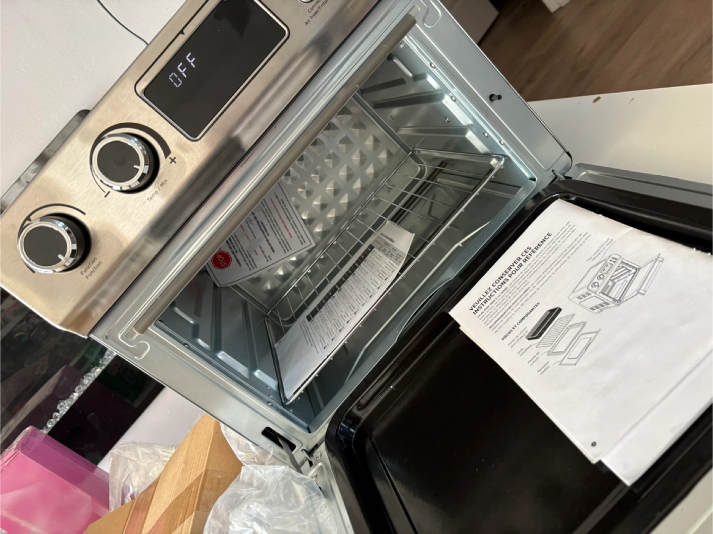 Starfrit Stainless Steel Toaster Oven Air Fryer - photo 4