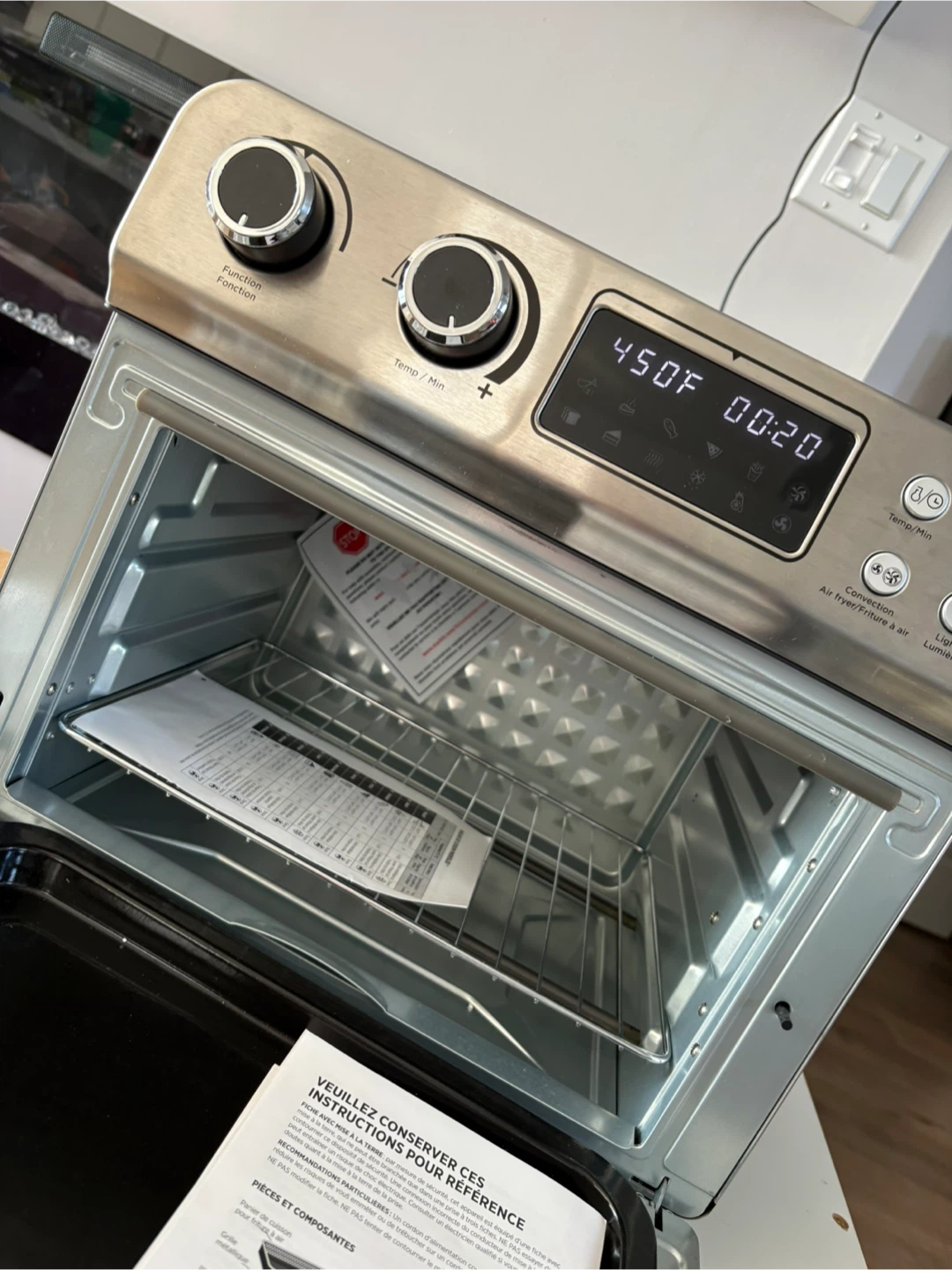 Starfrit Stainless Steel Toaster Oven Air Fryer - photo 2