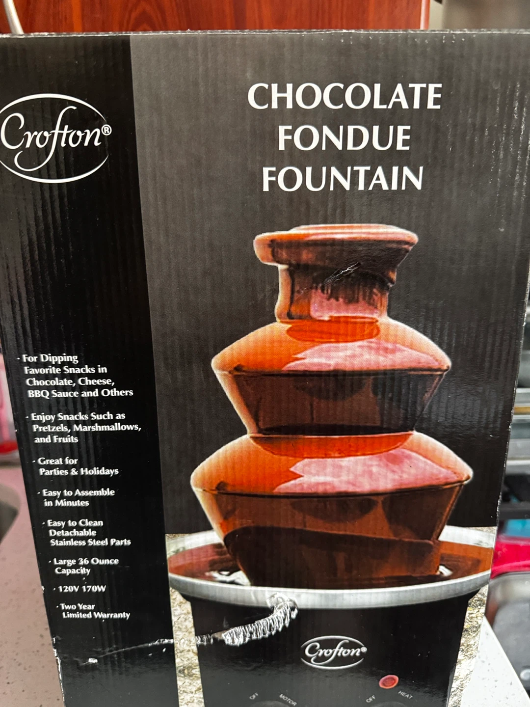 Crofton Chocolate Fondue Fountain - photo 3