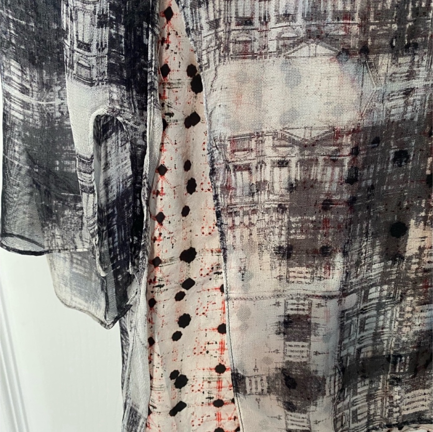 Theyskens' Theory Silk Tunic Dress Size M - photo 3
