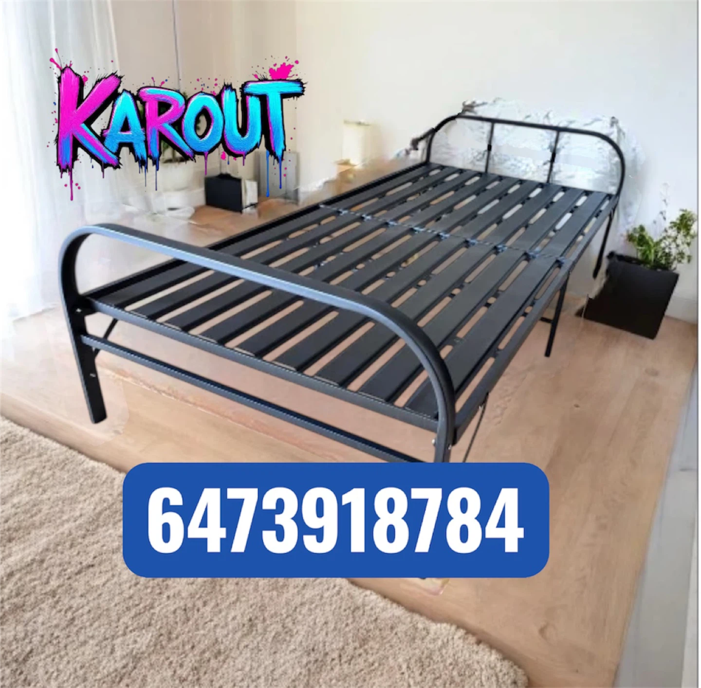 Free delivery foldable single130$ double140$ queen150$