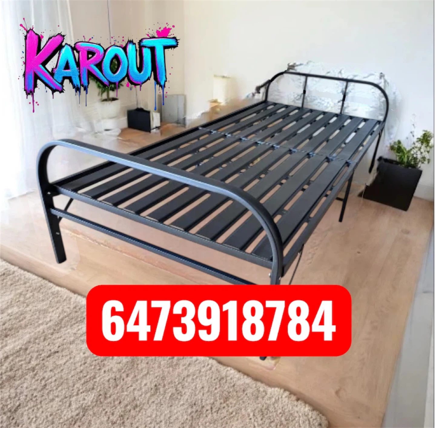 Free delivery foldable single130$ double140$ queen150$ - photo 3