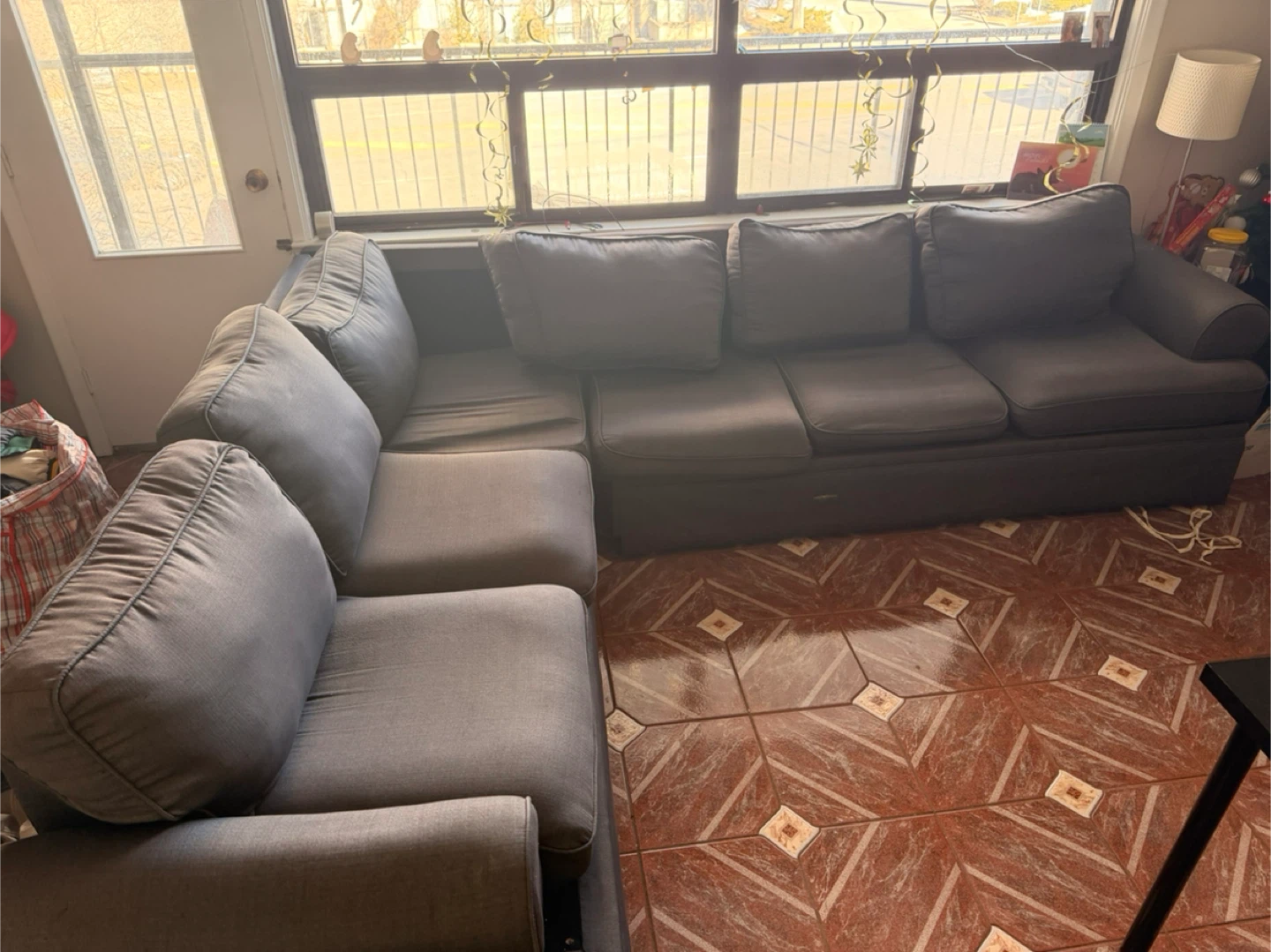Free Grey Sectional Sofa