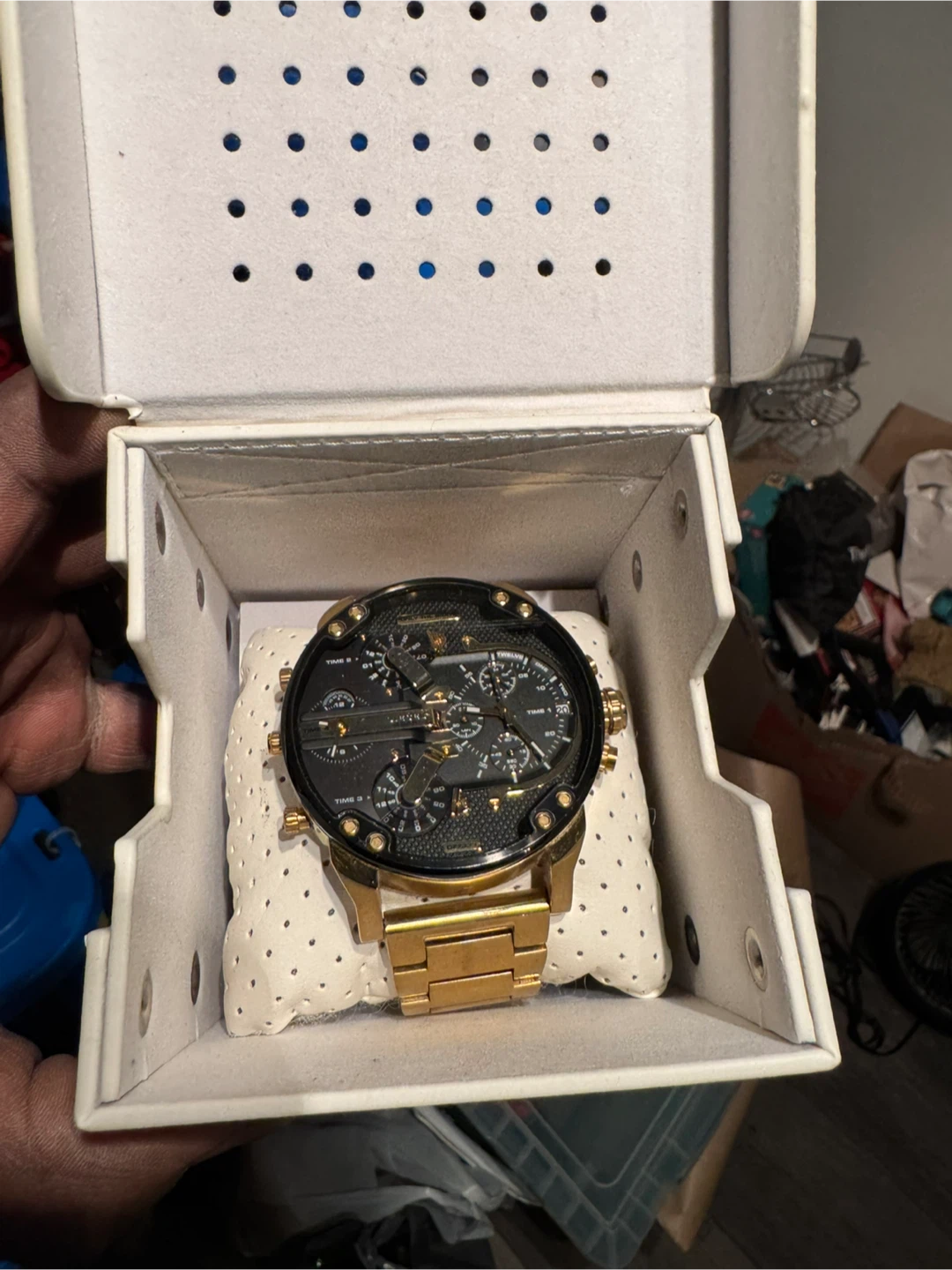 Diesel DZ7313 "Mr. Daddy 2.0" Gold Watch - photo 2