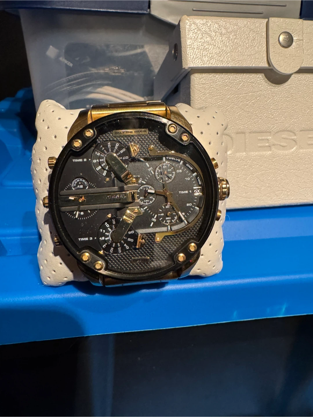 Diesel DZ7313 "Mr. Daddy 2.0" Gold Watch - photo 3
