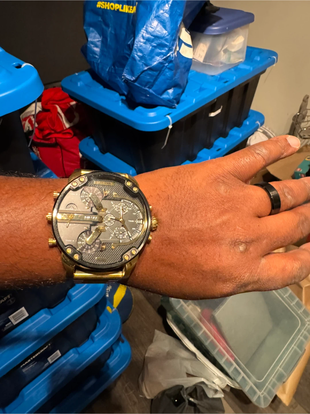 Diesel DZ7313 "Mr. Daddy 2.0" Gold Watch - photo 4