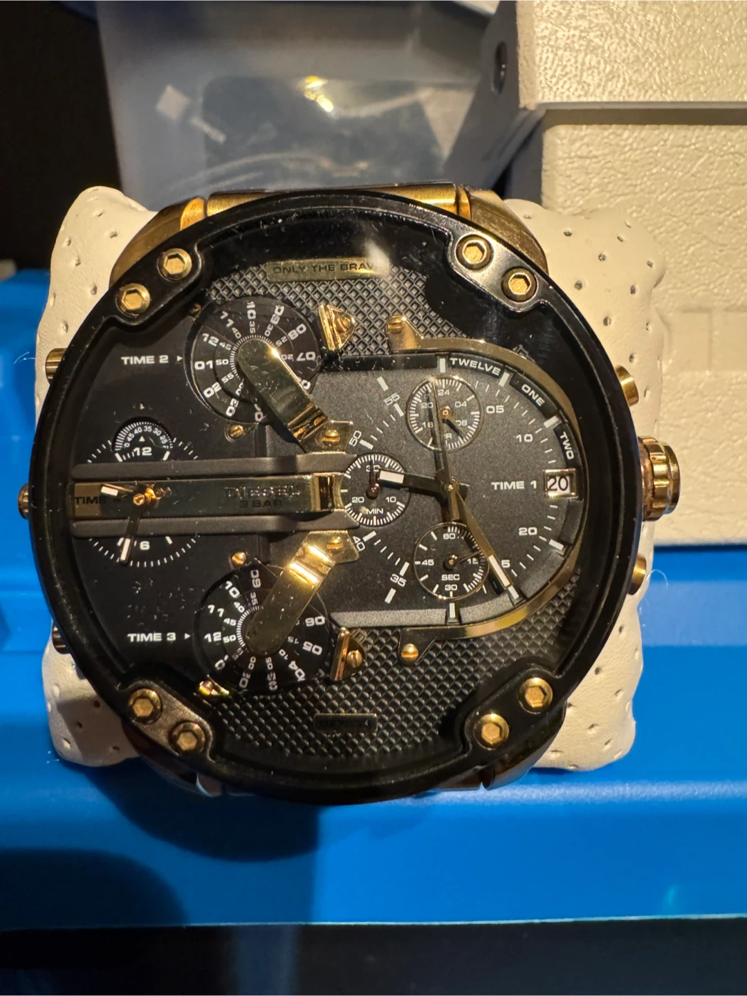 Diesel DZ7313 "Mr. Daddy 2.0" Gold Watch
