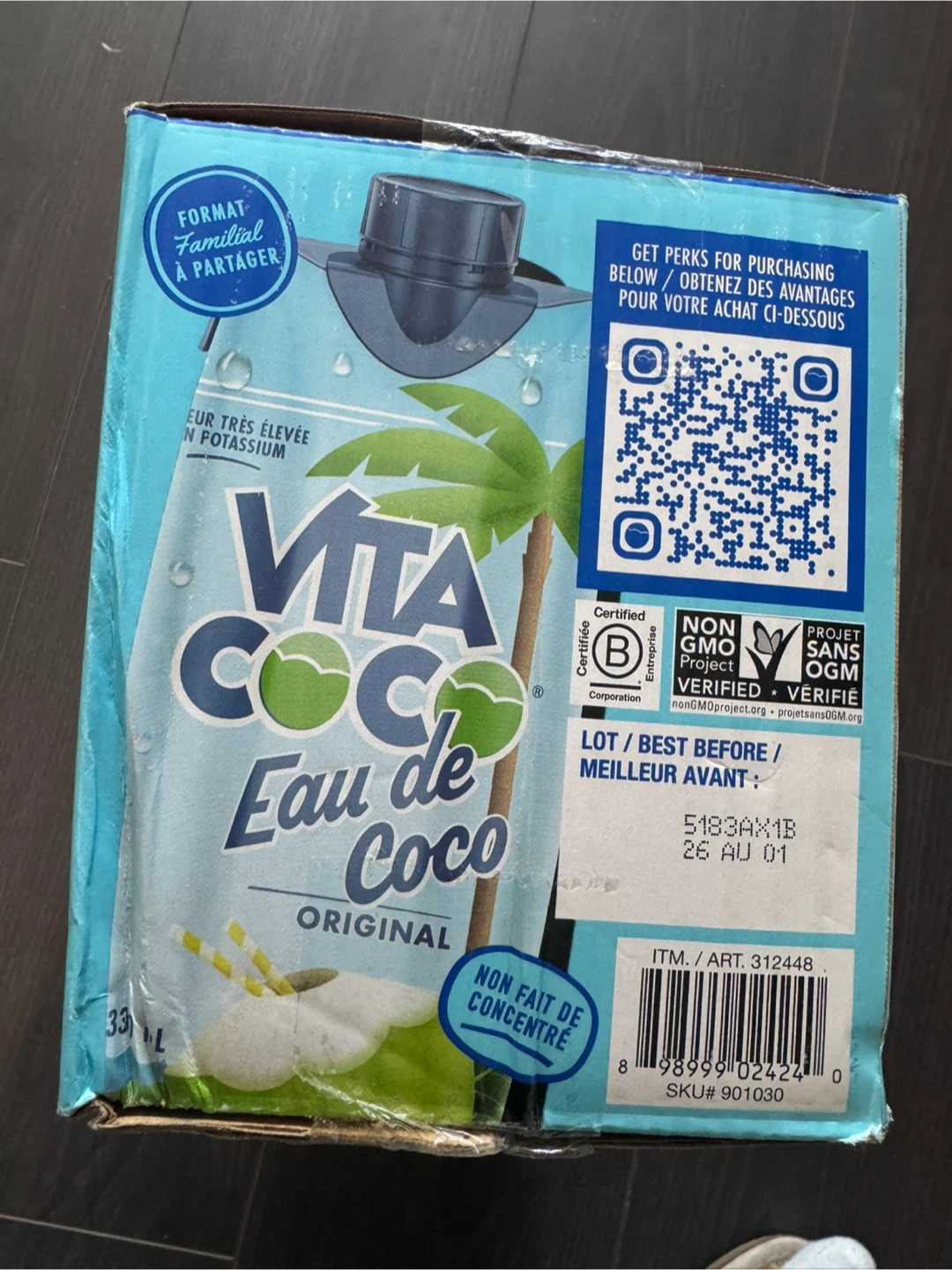 Coconut water 12 pack (unopened) - photo 3