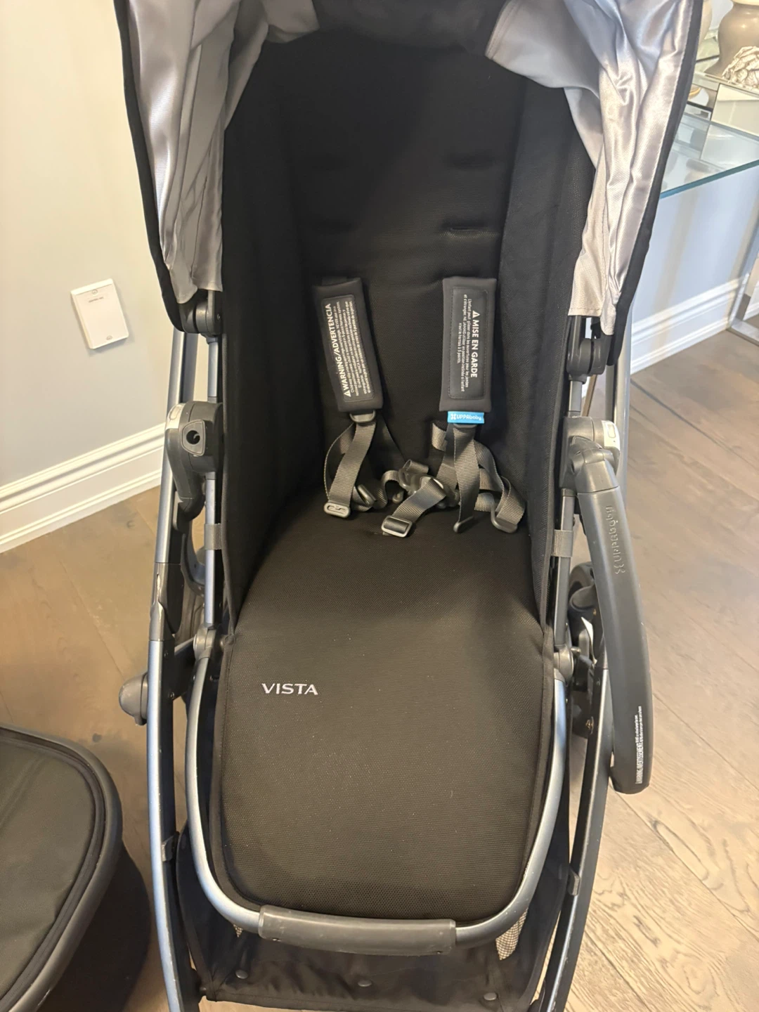 Uppababy black vista stroller Excellent condition - photo 5