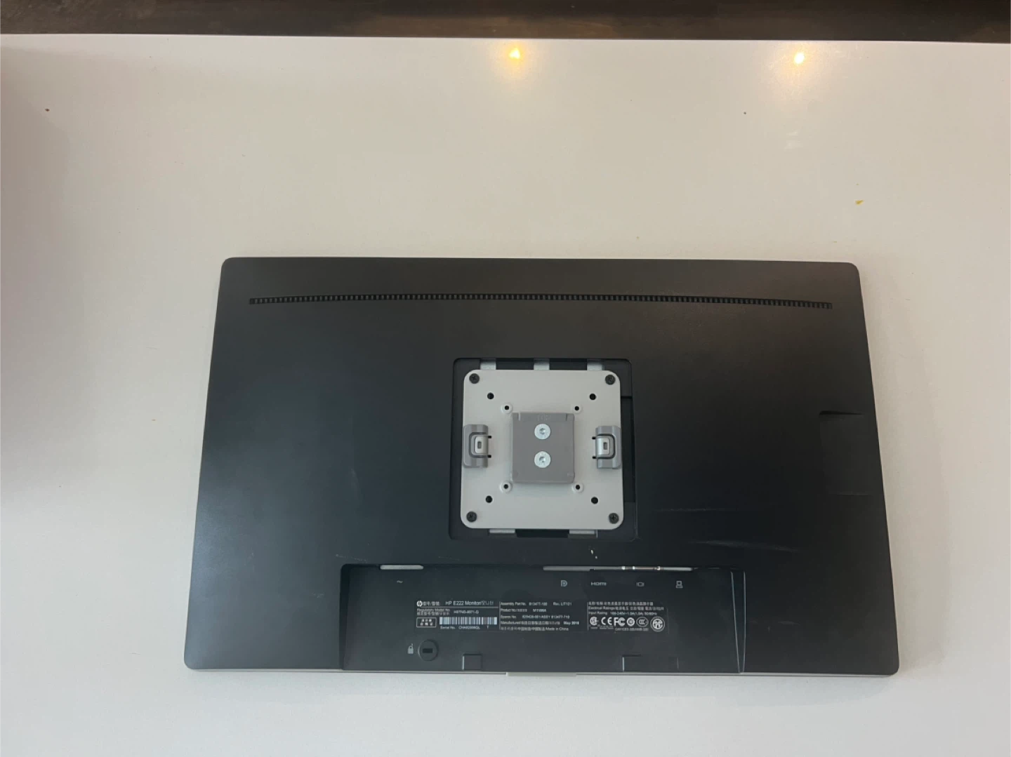 Two HP 20” Monitors HPE222 - photo 2