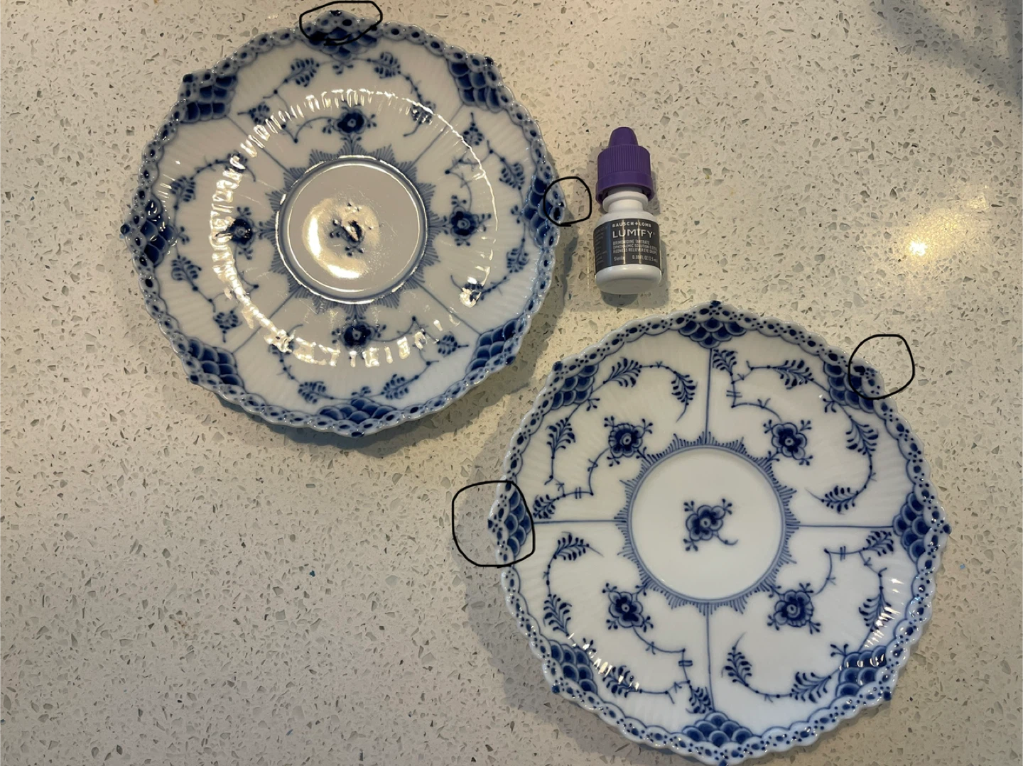 Royal Copenhagen Blue Fluted Plain Plates (Set of 2) - photo 2