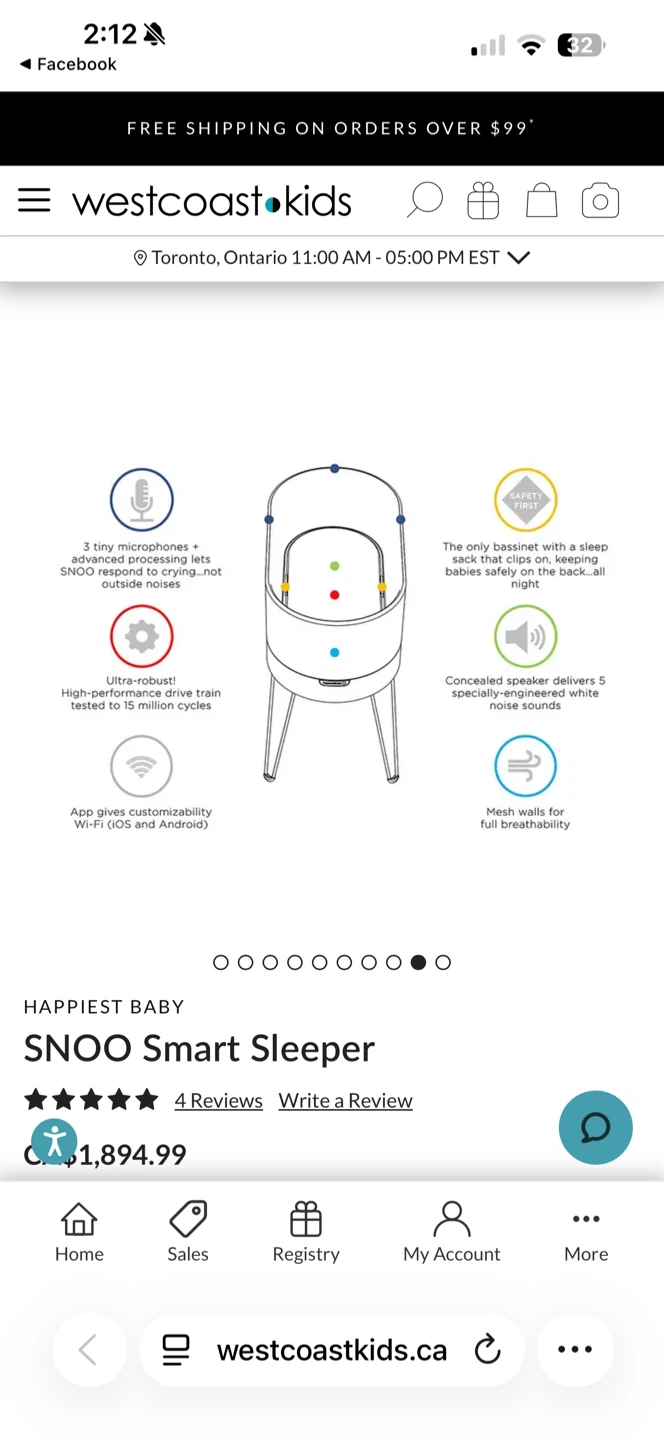 SNOO - will DELIVER and SET UP for you - photo 4