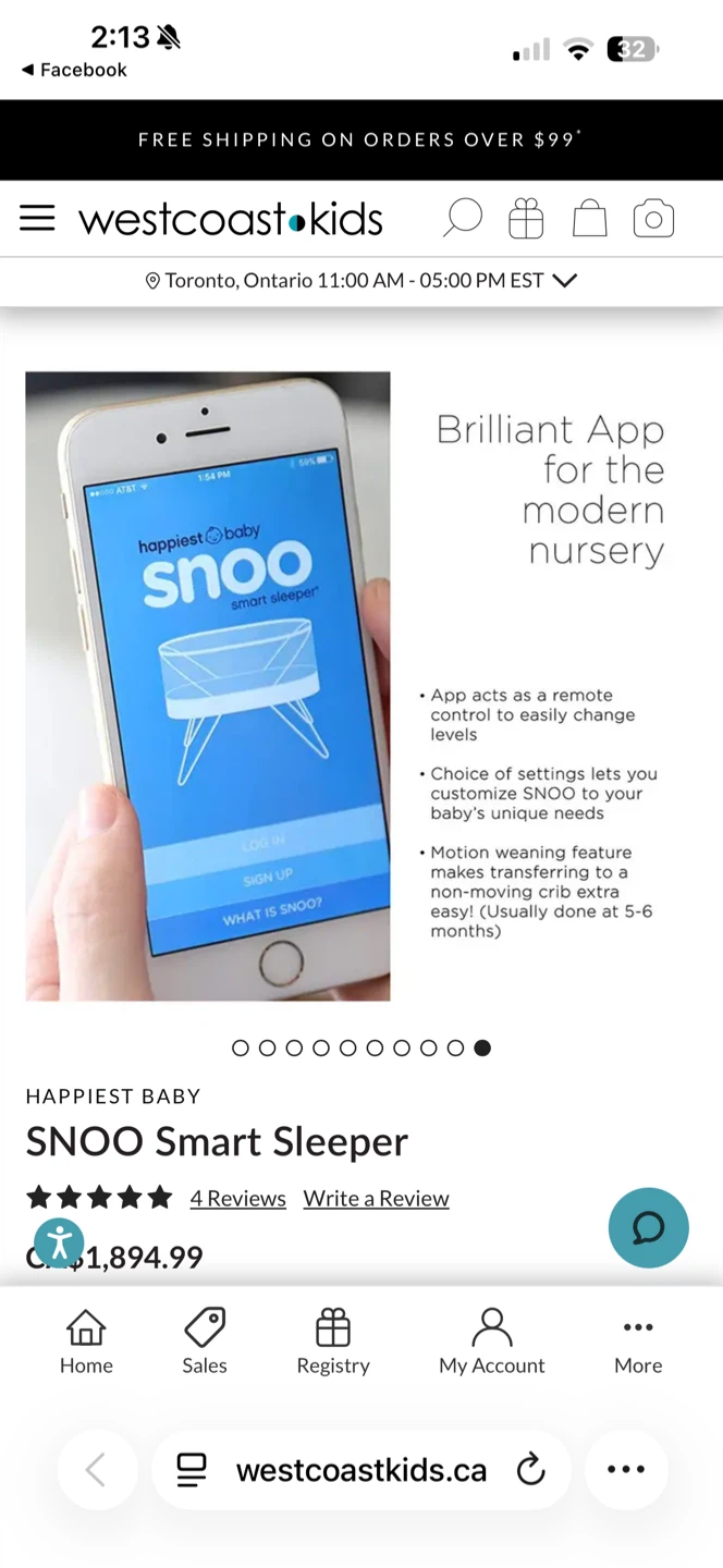 SNOO - will DELIVER and SET UP for you - photo 5