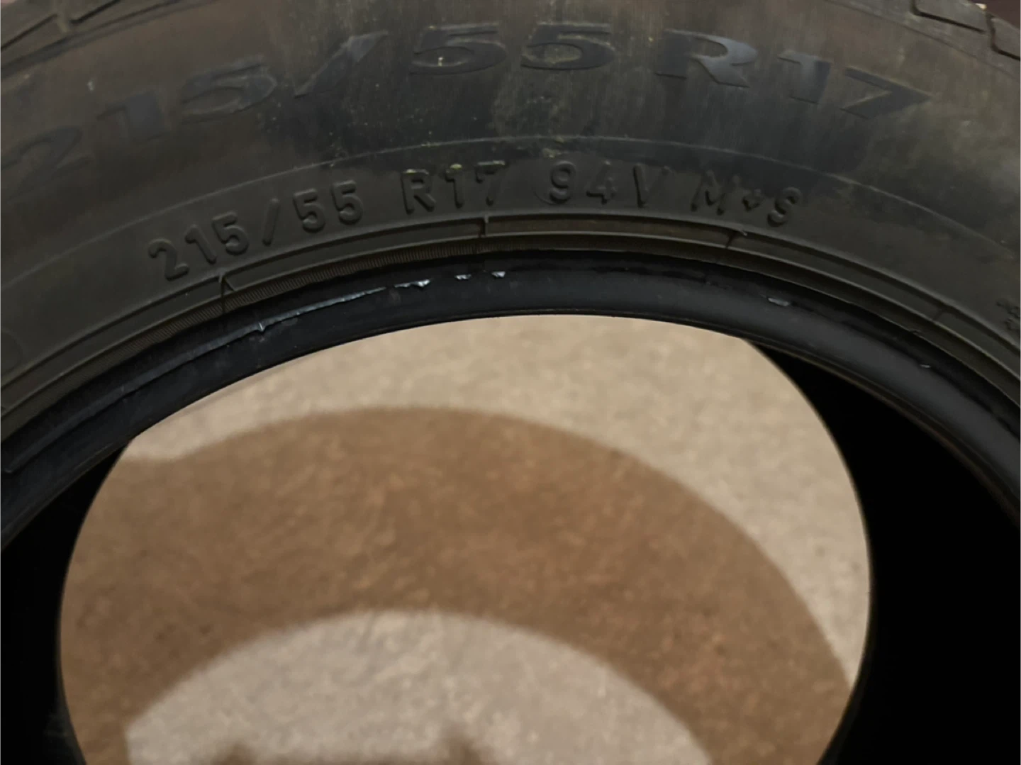 Pirelli 215/55R17 Tire-set of three tyres- all season - photo 3