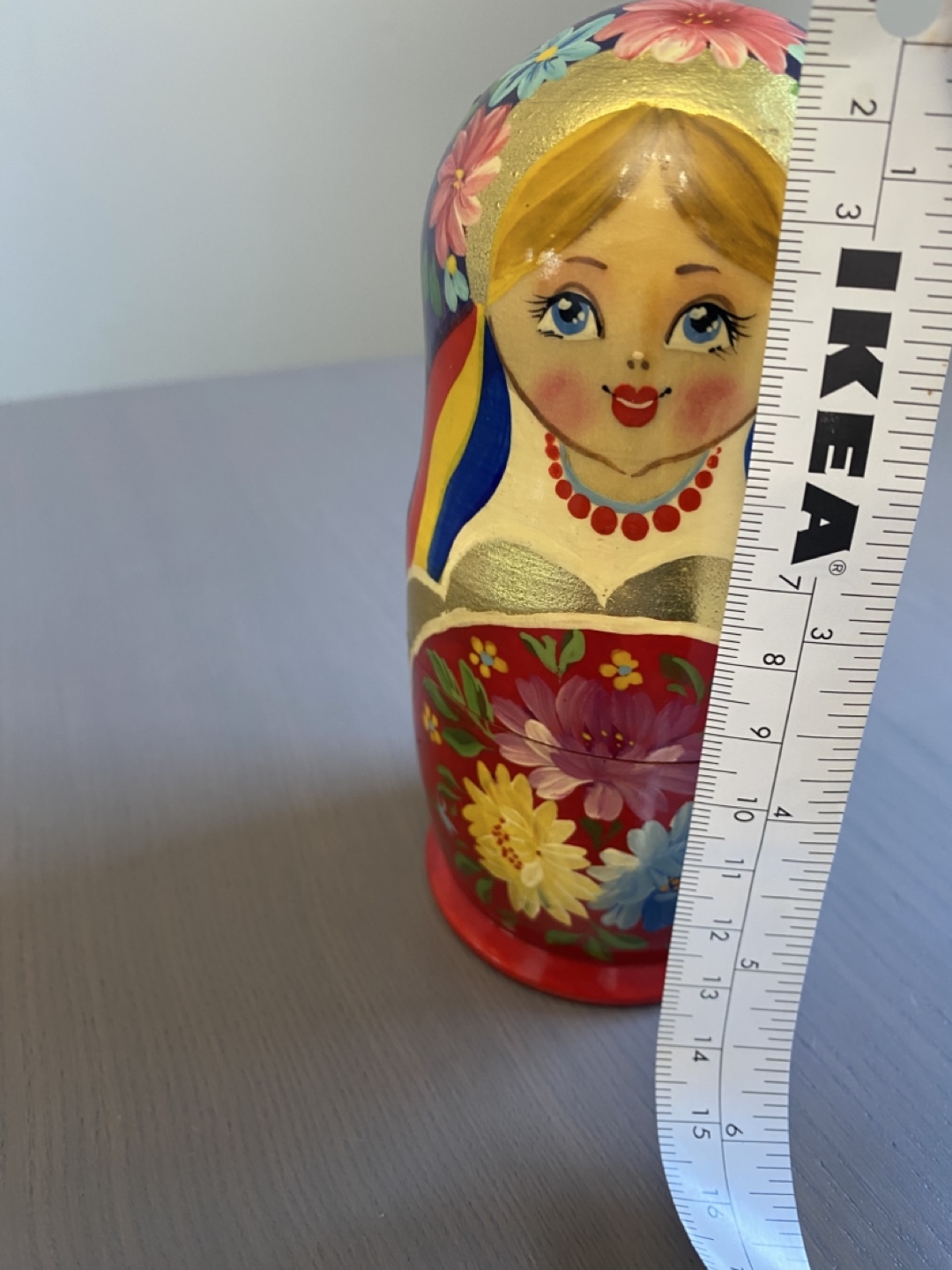 Hand-Painted Ukrainian Matryoshka Nesting Dolls Set - photo 4