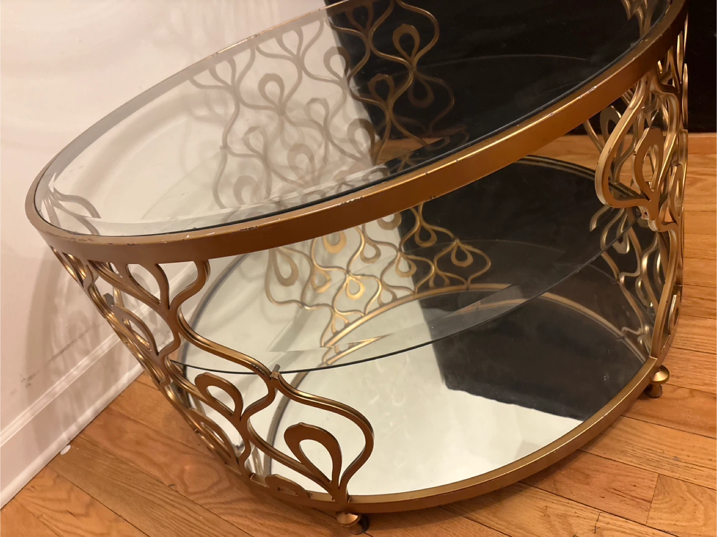 Hammary Bob Mackie Home round cocktail table. - photo 2