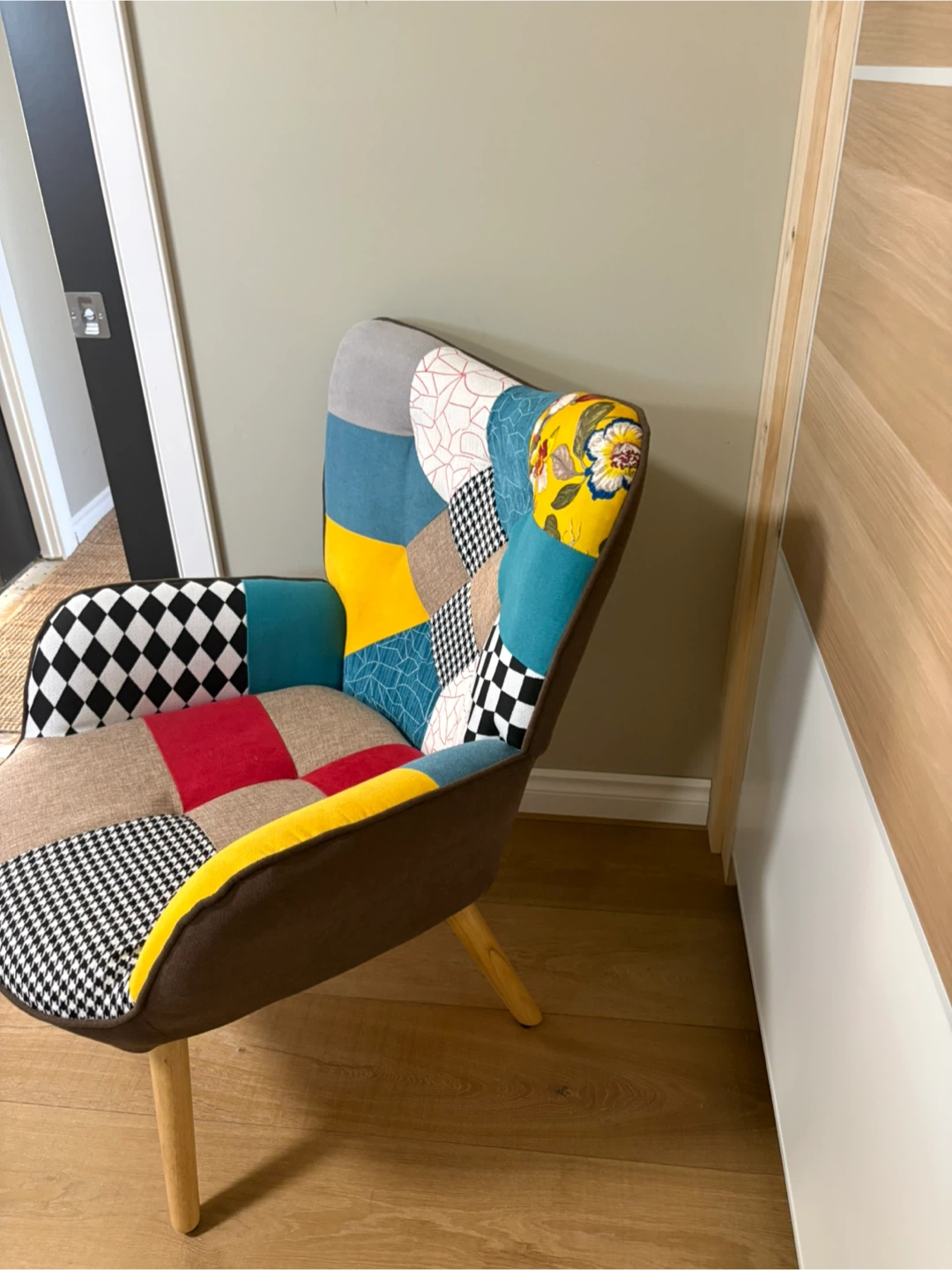 Patchwork Accent Chair
