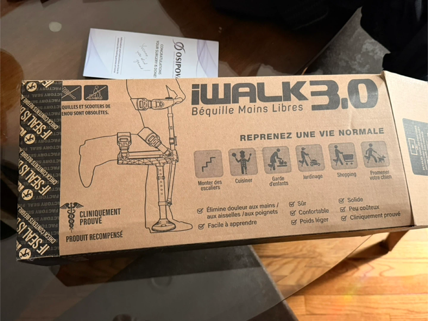 iWALK 3.0 Hands-Free Crutch