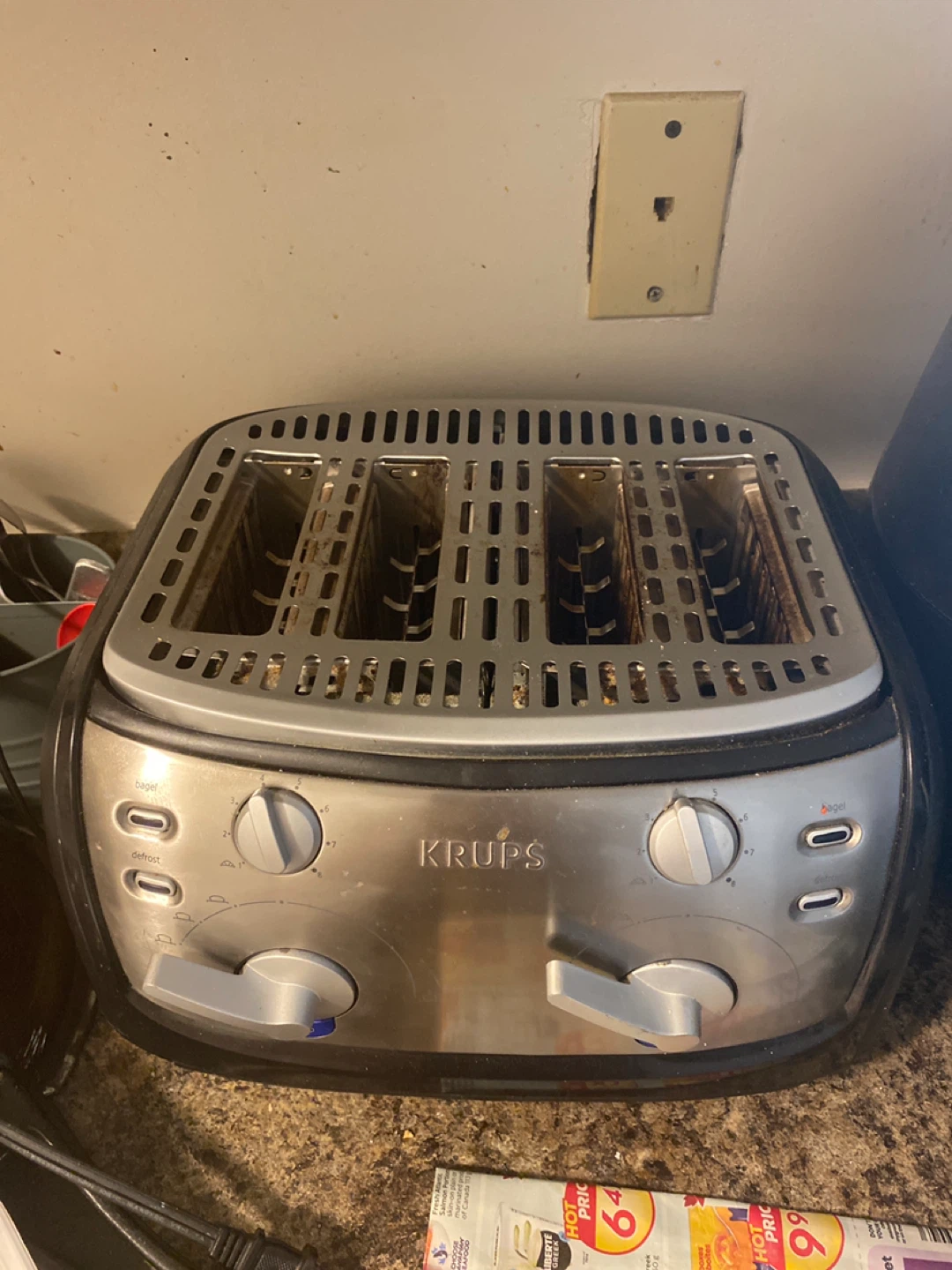 ** ONLY $5, TODAY & TOMORROW ** KRUPS 4-Slice Toaster