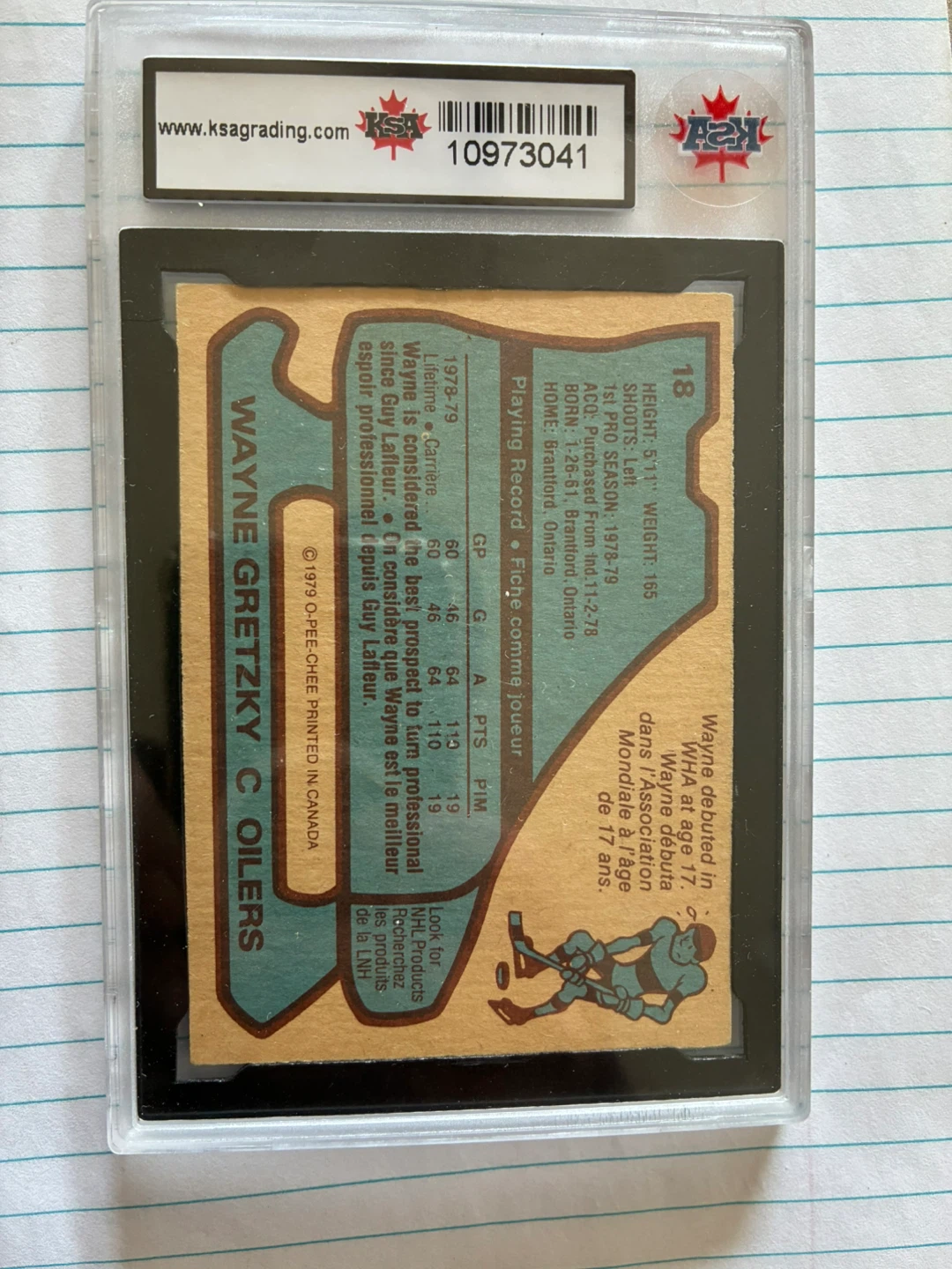 1979-80 O-Pee-Chee Wayne Gretzky Rookie Card #18