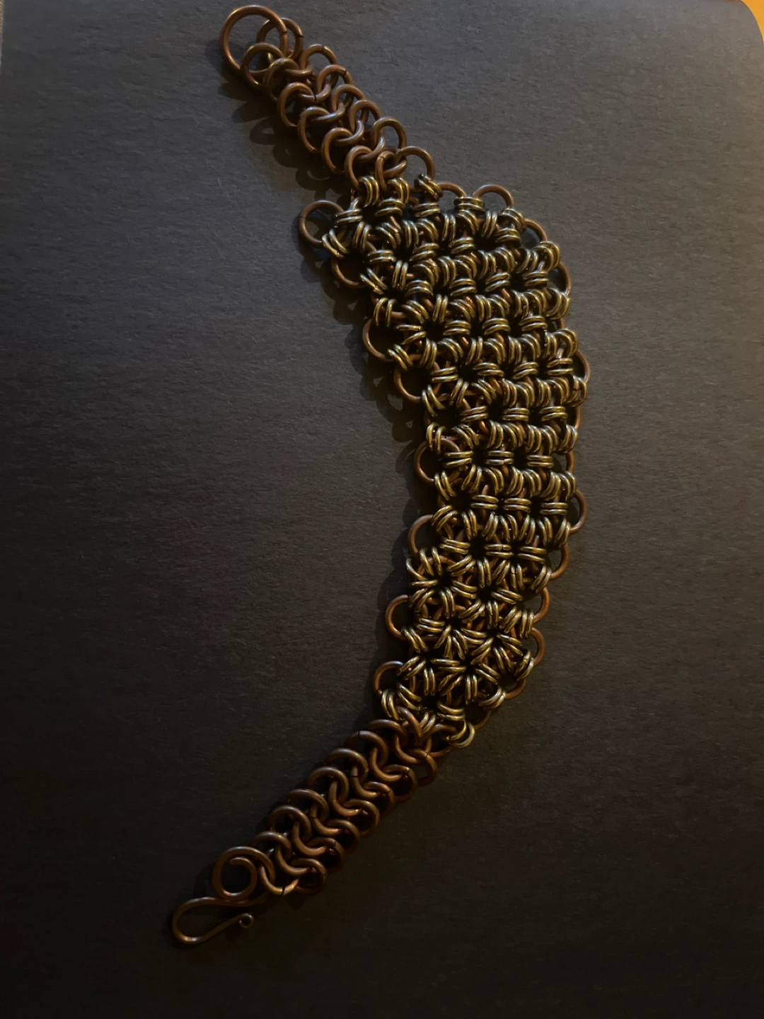 Handmade Chainmail Bracelet - photo 2