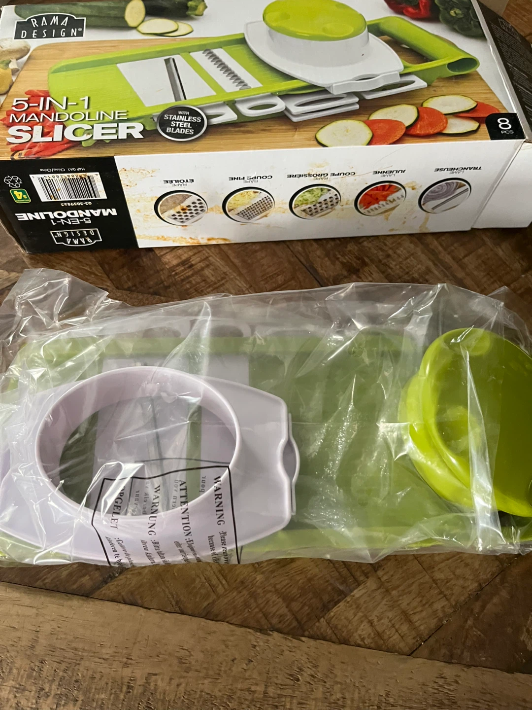 🧡5-in-1 Mandoline Slicer - photo 2