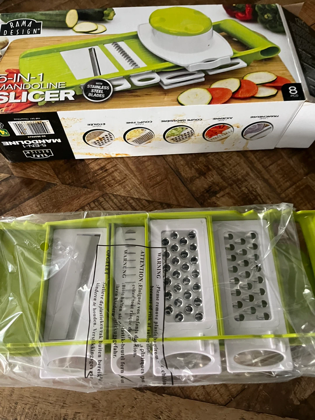 🧡5-in-1 Mandoline Slicer - photo 3