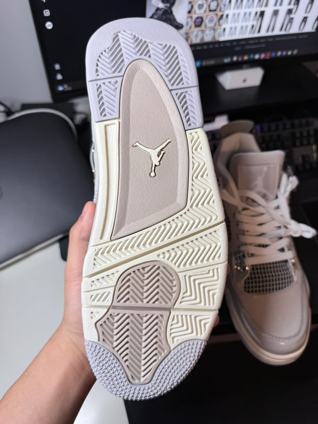 Jordan 4 'Sail' Sneakers - photo 5