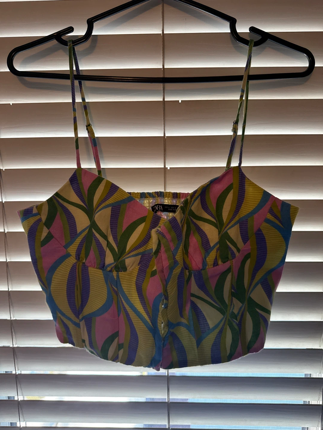 Zara Halterneck Crop Top