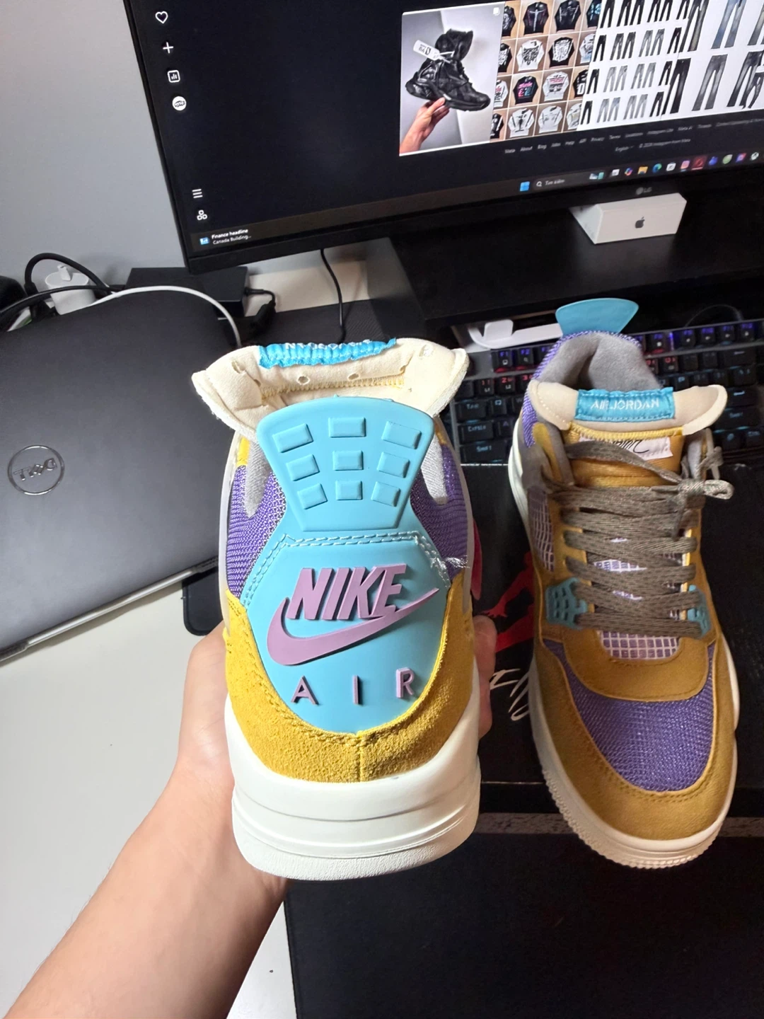 Nike Air Jordan 4 Retro "WNTLR" Shoes - photo 4