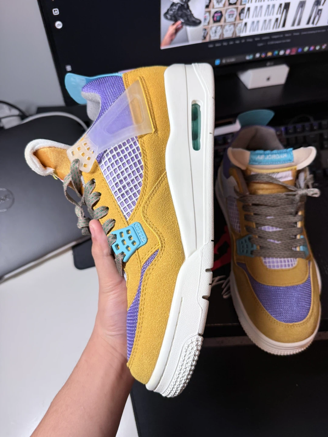 Nike Air Jordan 4 Retro "WNTLR" Shoes - photo 3