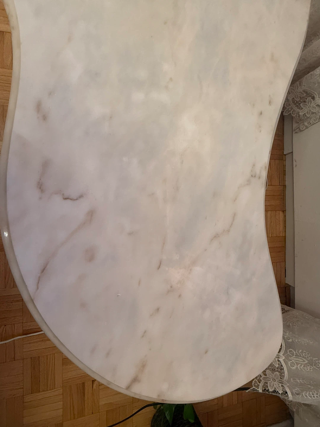 Marble Top Pedestal Table - photo 2