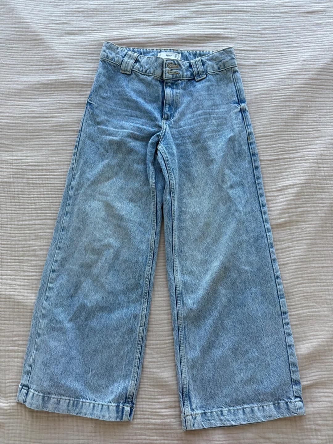 MNG Denim Wide Leg Jeans Size 0