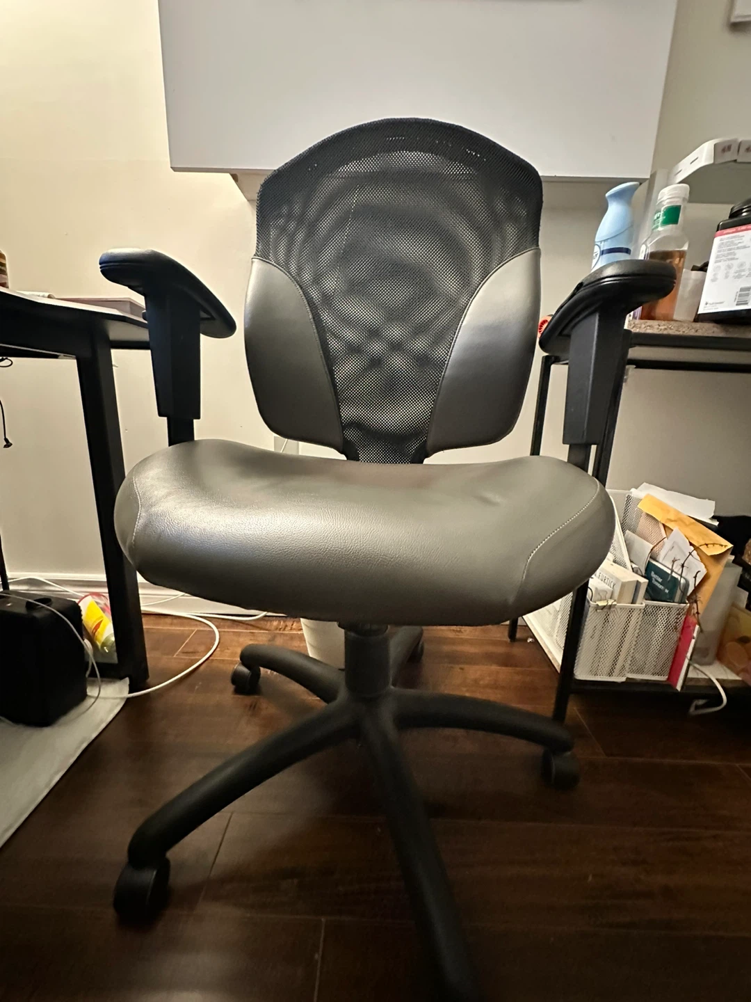Grey Ergonomic Office Chair - photo 2