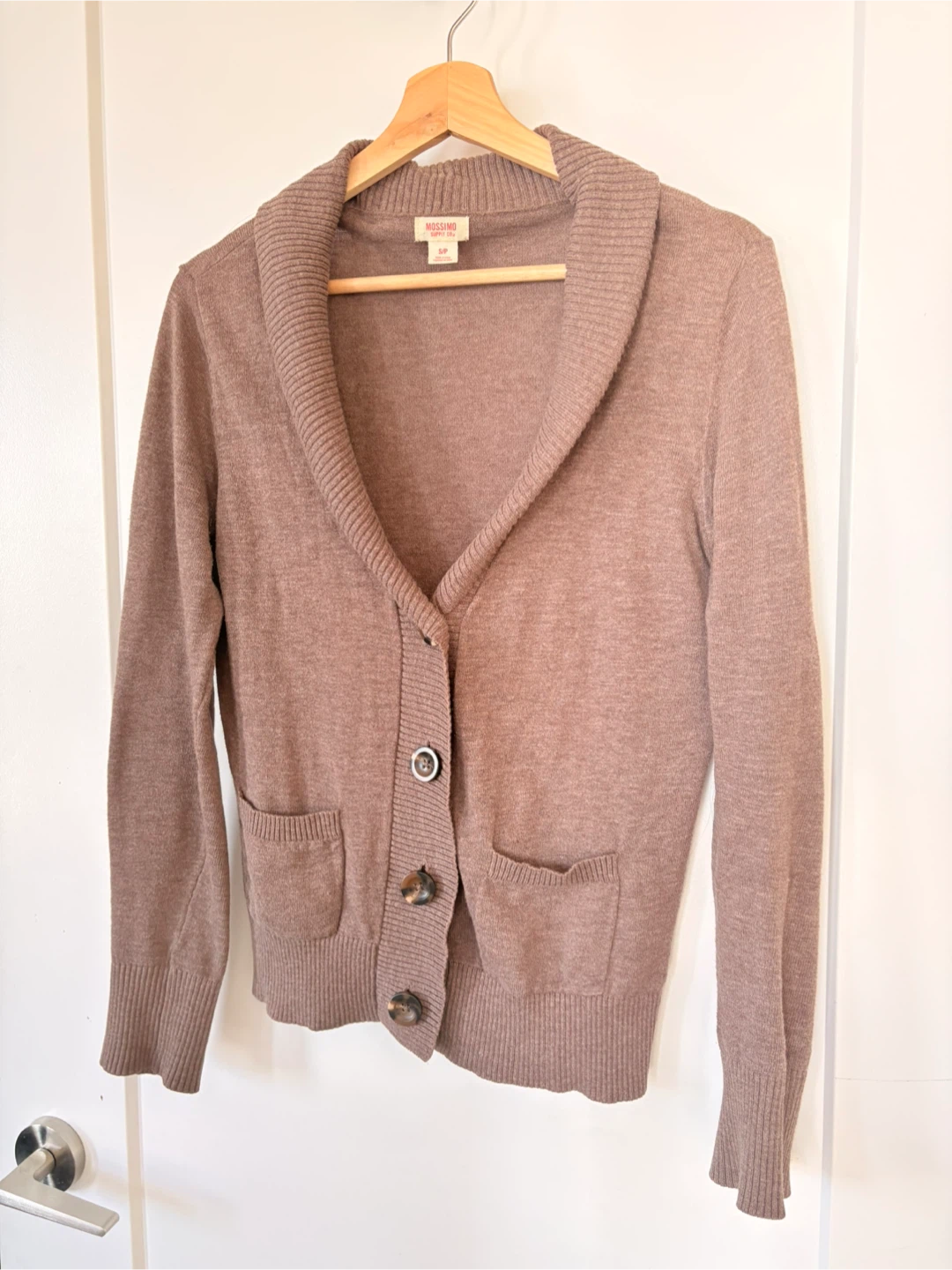 Mossimo Supply Co. Women's Cardigan Sweater - Brown - Size S/P
