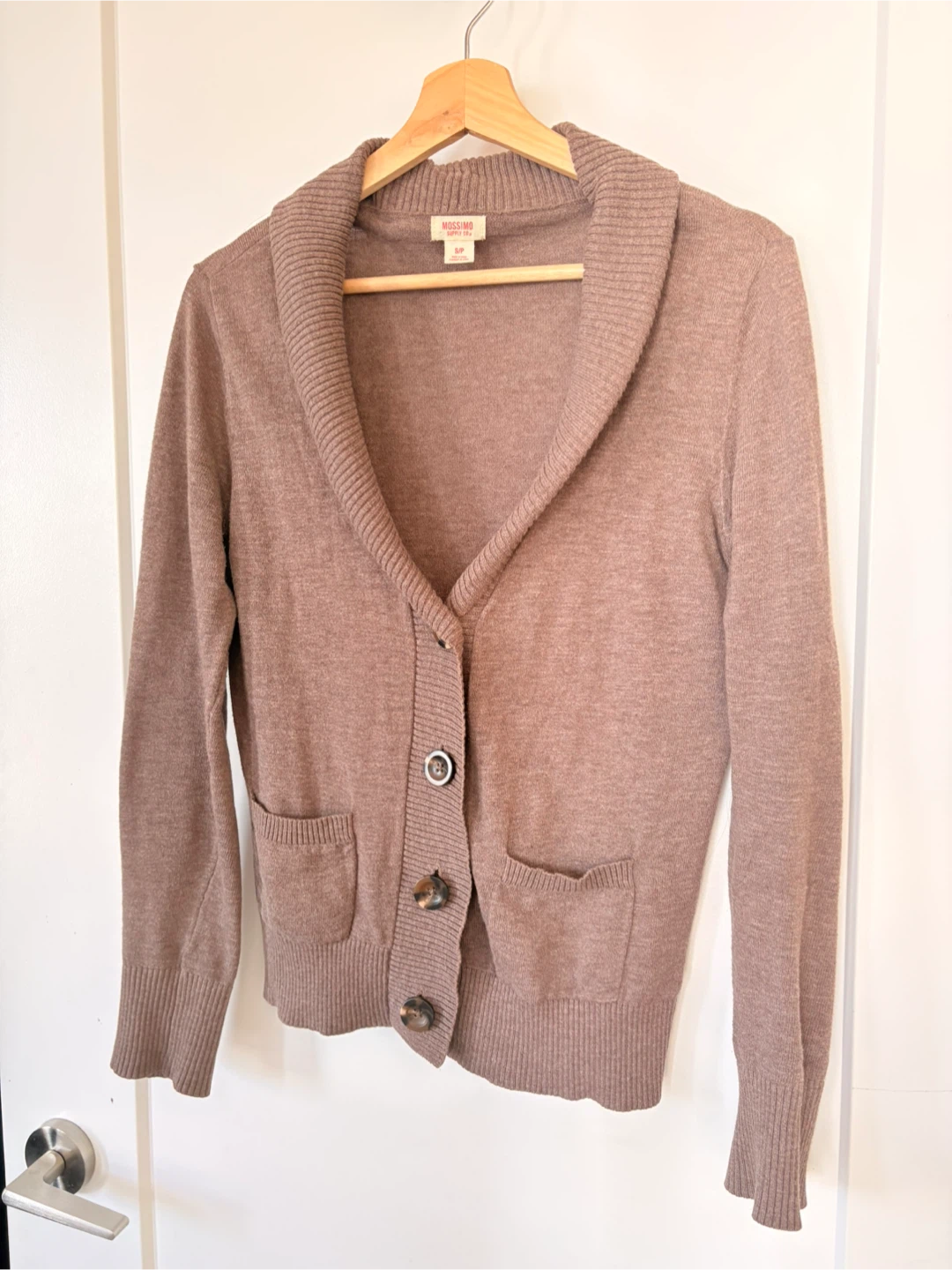 Mossimo Supply Co. Women's Cardigan Sweater - Brown - Size S/P - photo 2