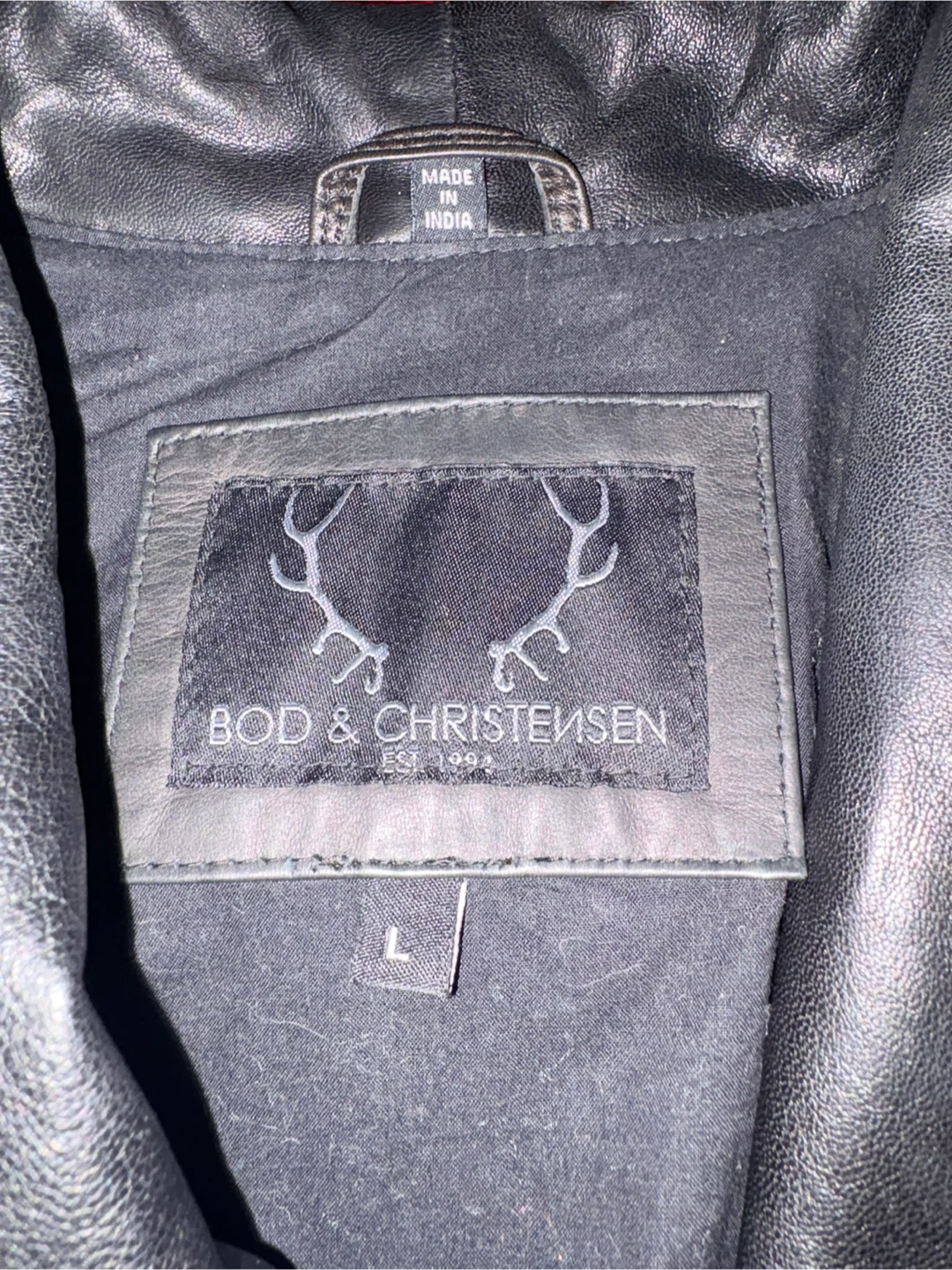 Bod & Christensen Leather Jacket - photo 2