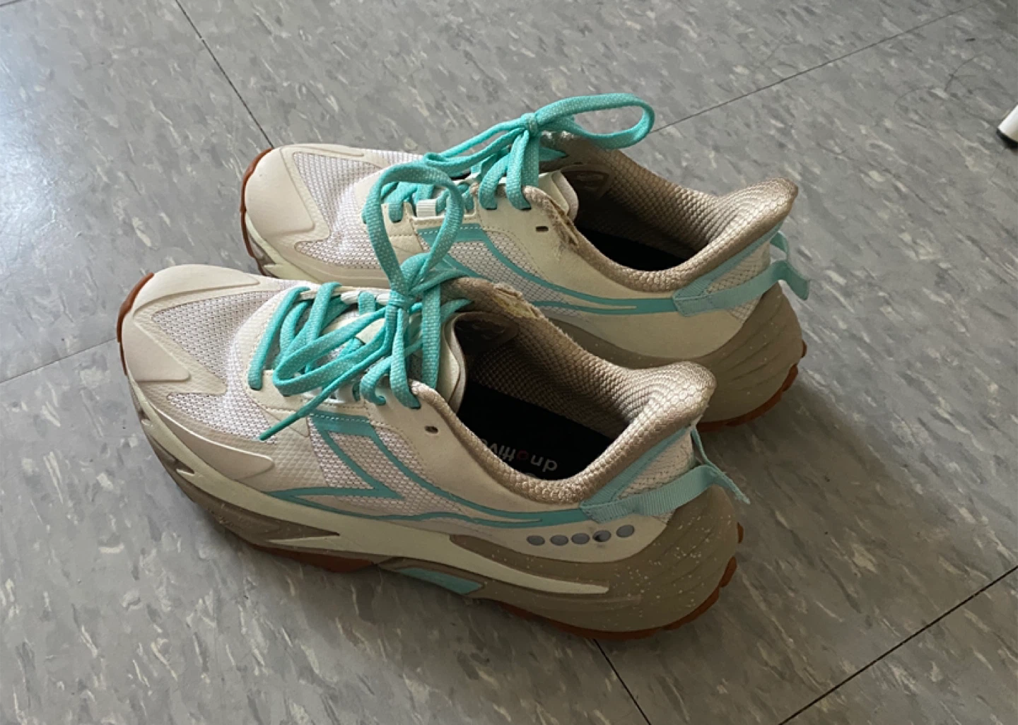 Diadora Women's Running Shoes - Cream/Teal - photo 3