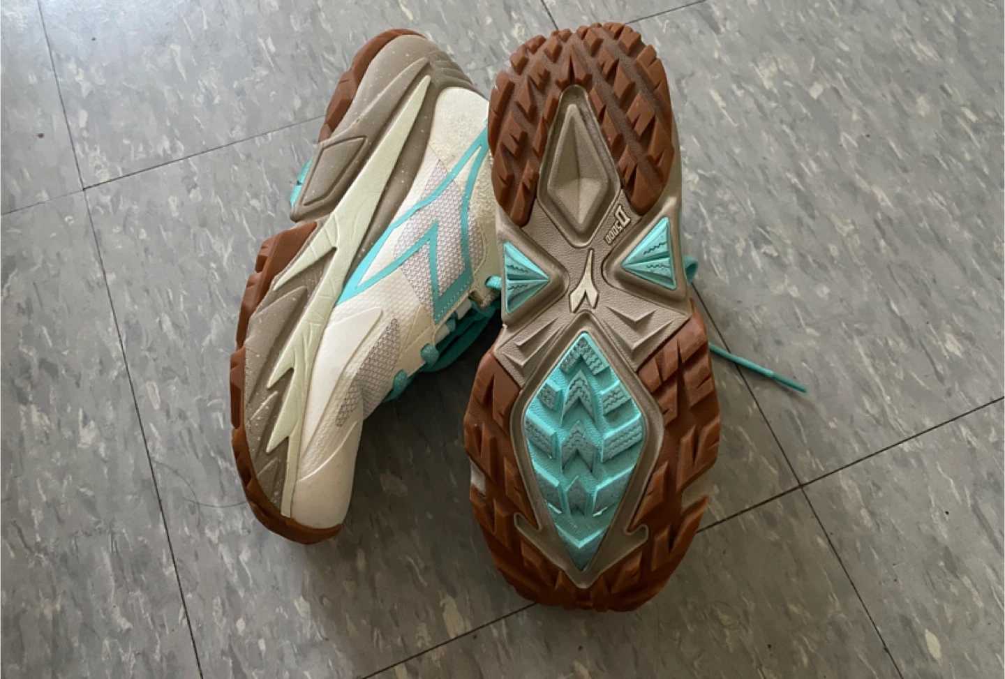 Diadora Women's Running Shoes - Cream/Teal - photo 4
