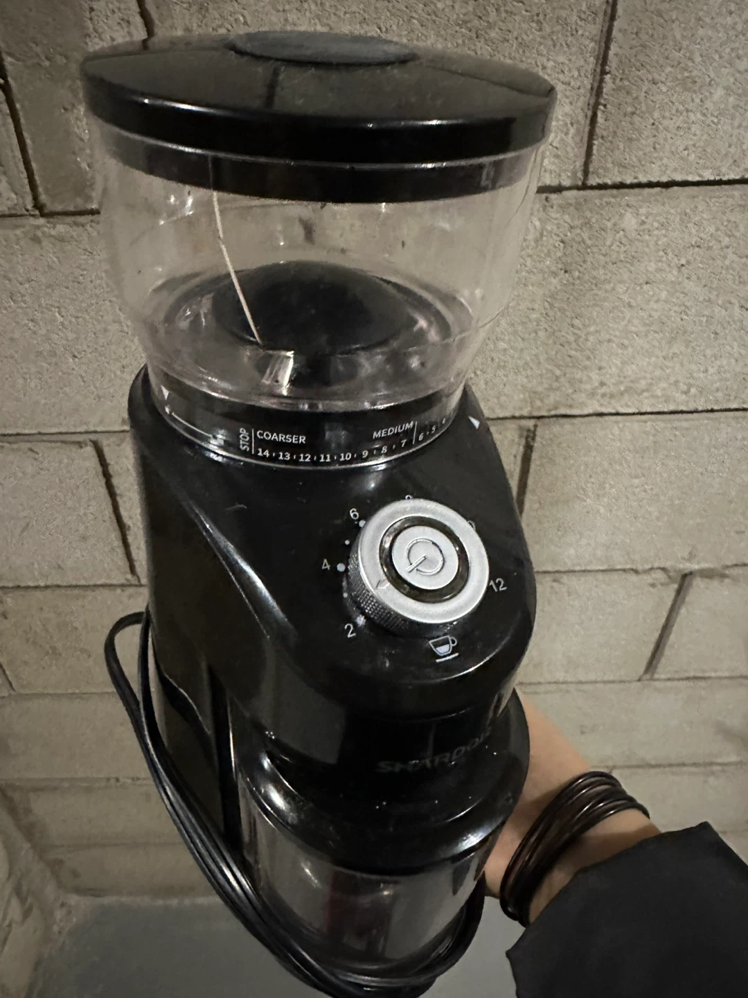 Sharp home coffee grinder🧡