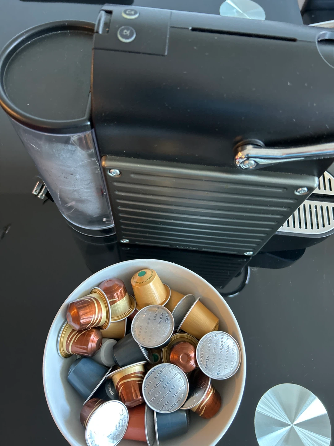 Nespresso Mini Coffee Machine with capsules included - photo 5
